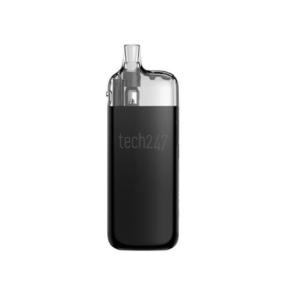 SMOK Tech247 Pod Vape Kit in Black – sleek and durable pod system with a matte black finish, adjustable airflow, and smooth draw activation for everyday vaping convenience.