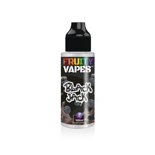 Black Jack 100ml 50VG 50PG – by Fruity Vapes