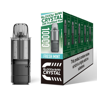 Bloody Bar Crystal 10K Prefilled Pod + Refill Container