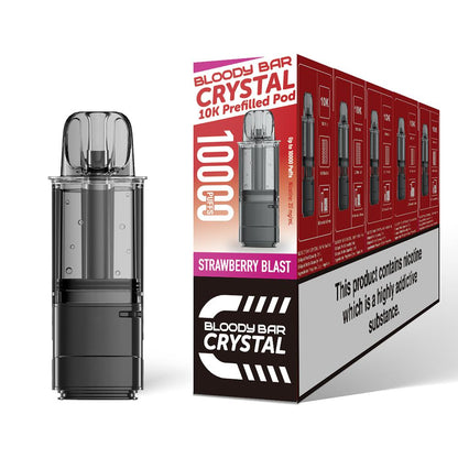 Bloody Bar Crystal 10K Prefilled Pod + Refill Container