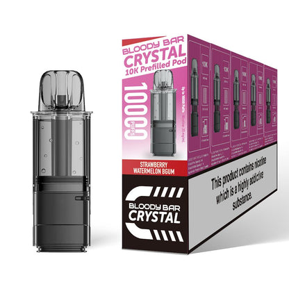 Bloody Bar Crystal 10K Prefilled Pod + Refill Container