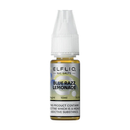 Elf Bar ElfLiq Blue Razz Lemonade Nic Salt Vape Juice 10ml