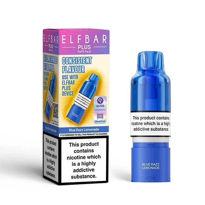 ELFBAR Plus 12 Prefilled Pods & Refill