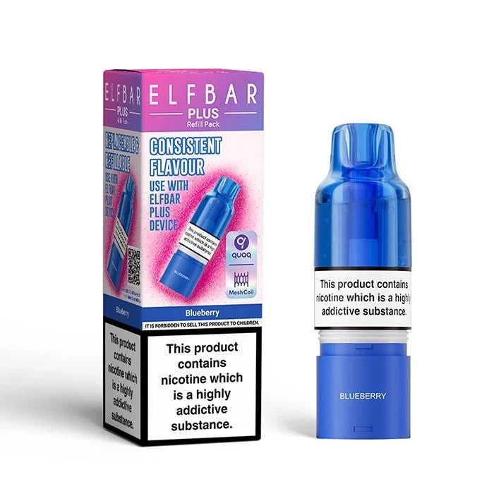 ELFBAR Plus 12 Prefilled Pods & Refill