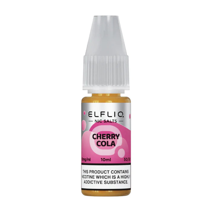 Elf Bar ElfLiq Cherry Cola Nic Salt Vape Juice 10ml