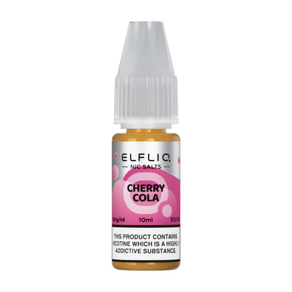 Elf Bar ElfLiq Cherry Cola Nic Salt Vape Juice 10ml
