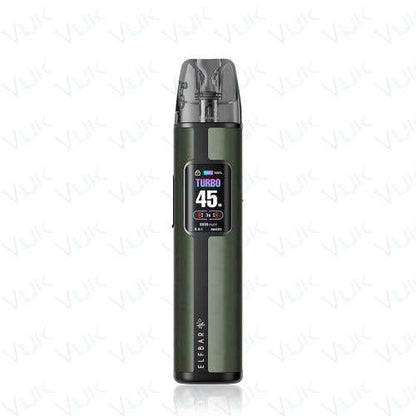 Elf Bar ELFX Pro Classic Edition Pod Kit in Cowboy Grey – sleek and modern vape device with a minimalist design, smooth performance, and comfortable grip.