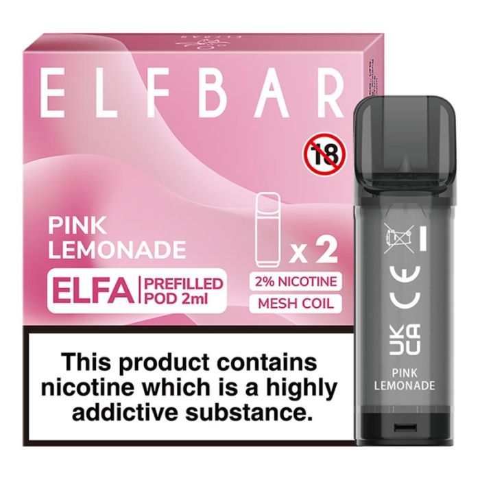 PINK LEMONADE ELF BAR ELFA PREFILLED POD