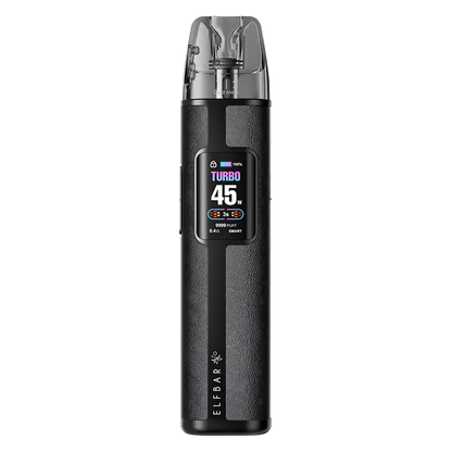 Elf Bar ELFX Pro Classic Edition Pod Kit in Black – sleek and modern vape device with a minimalist design, smooth performance, and comfortable grip.