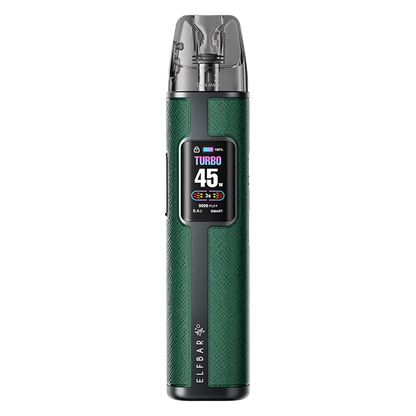 Elf Bar ELFX Pro Classic Edition Pod Kit in Green – sleek and modern vape device with a minimalist design, smooth performance, and comfortable grip.
