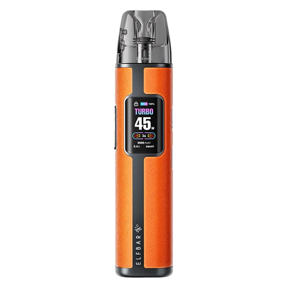Elf Bar ELFX Pro Classic Edition Pod Kit in Orange – sleek and modern vape device with a minimalist design, smooth performance, and comfortable grip.