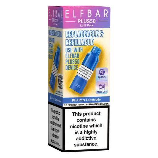 Elf Bar Plus 50 Prefilled Pods