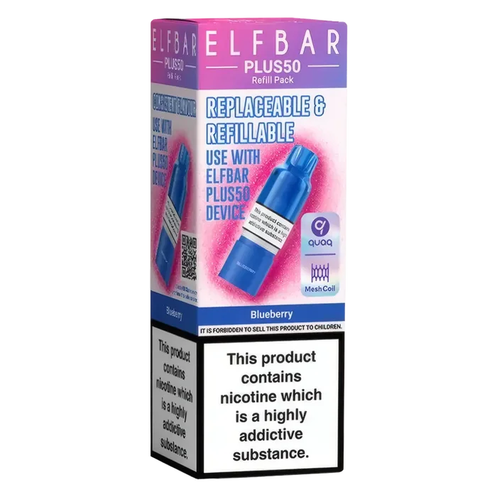 Elf Bar Plus 50 Prefilled Pods