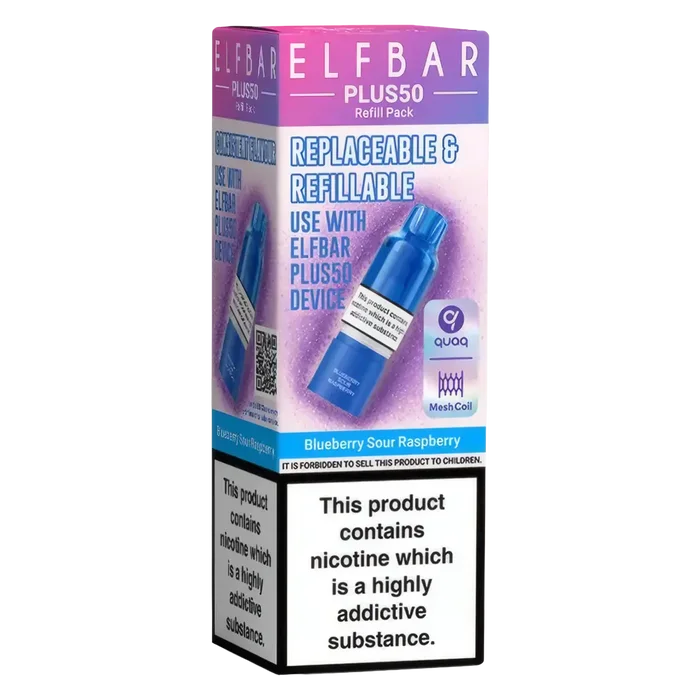 Elf Bar Plus 50 Prefilled Pods