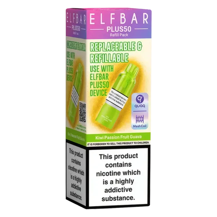 Elf Bar Plus 50 Prefilled Pods