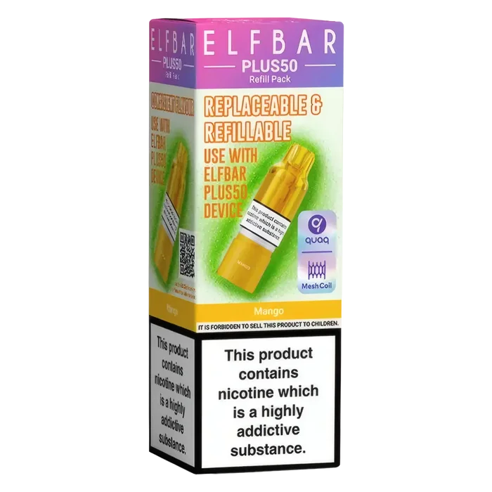 Elf Bar Plus 50 Prefilled Pods