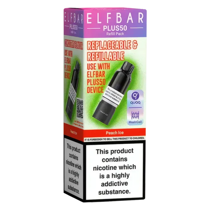Elf Bar Plus 50 Prefilled Pods