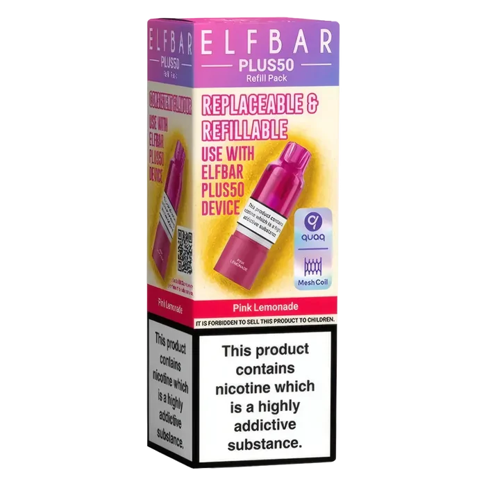 Elf Bar Plus 50 Prefilled Pods