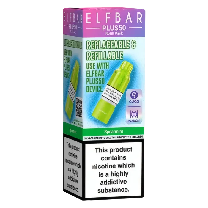 Elf Bar Plus 50 Prefilled Pods