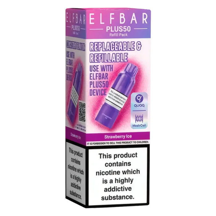 Elf Bar Plus 50 Prefilled Pods