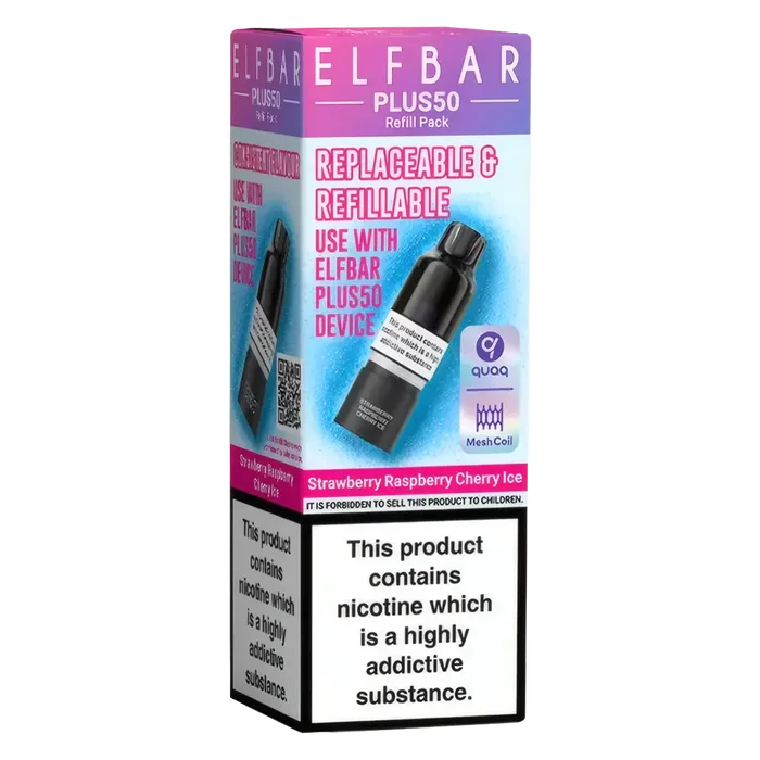 Elf Bar Plus 50 Prefilled Pods
