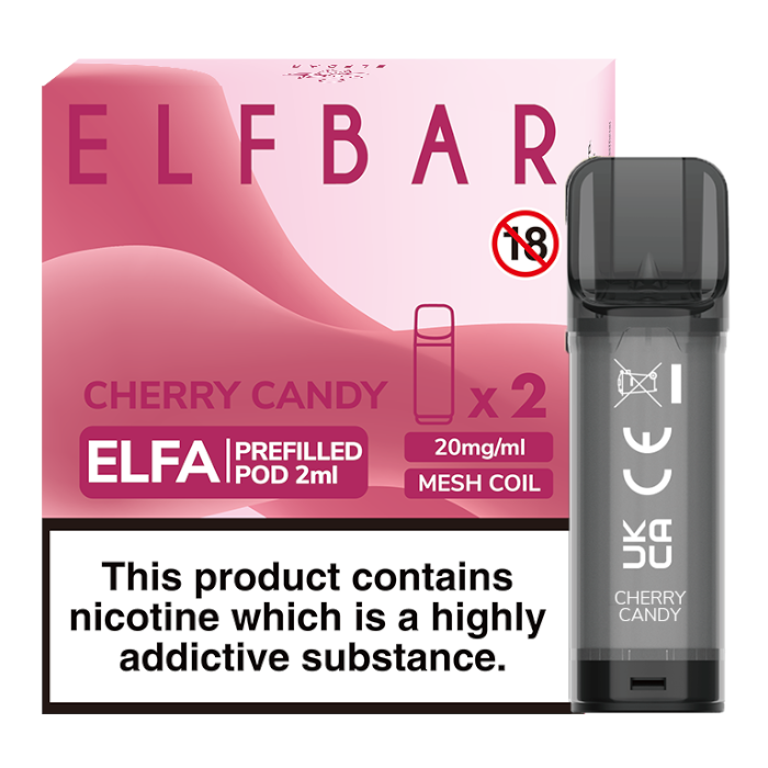 CHERRY CANDY ELF BAR ELFA PREFILLED POD