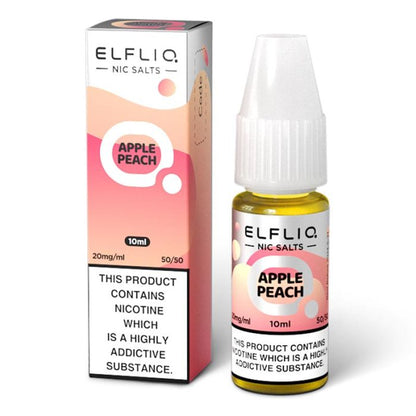Elf Bar ElfLiq Apple Peach Nic Salt Vape Juice 10ml