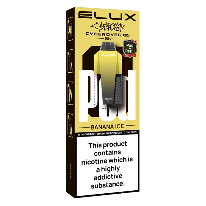 Elux Cyberover 6K Prefilled Pods