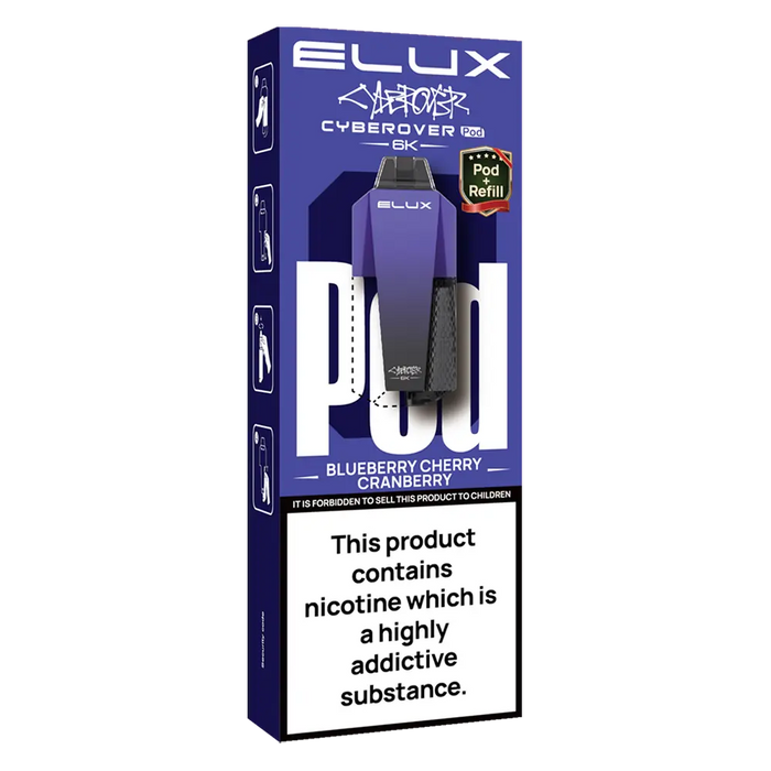 Elux Cyberover 6K Prefilled Pods