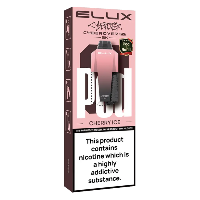 Elux Cyberover 6K Prefilled Pods