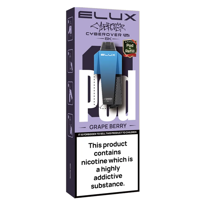 Elux Cyberover 6K Prefilled Pods