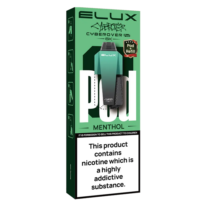 Elux Cyberover 6K Prefilled Pods
