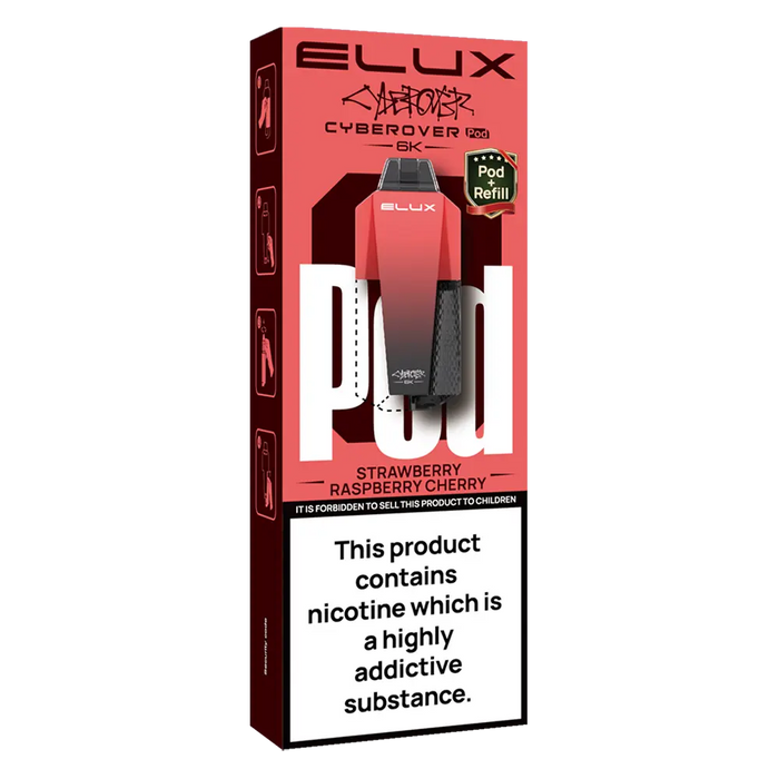 Elux Cyberover 6K Prefilled Pods