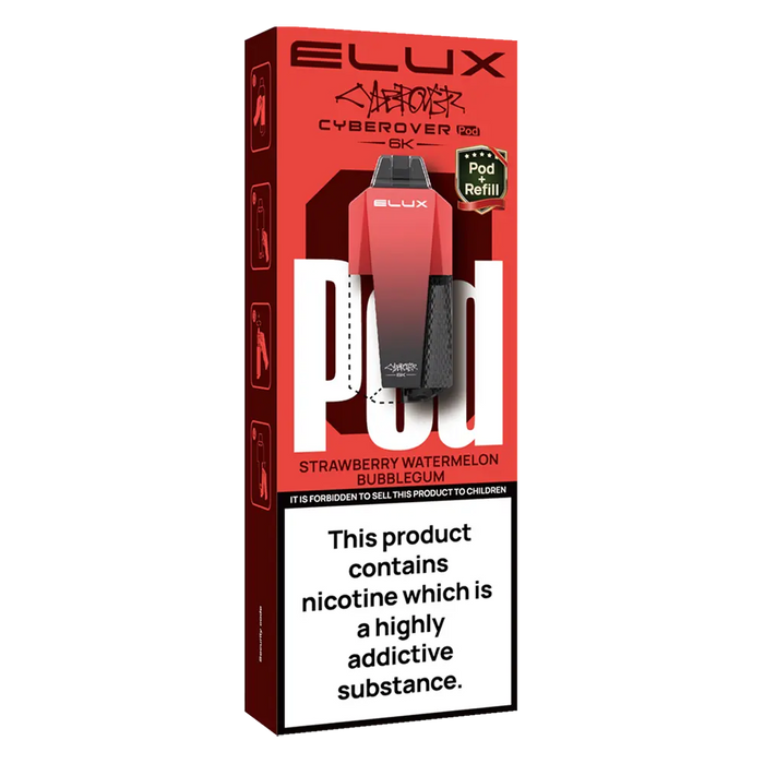 Elux Cyberover 6K Prefilled Pods