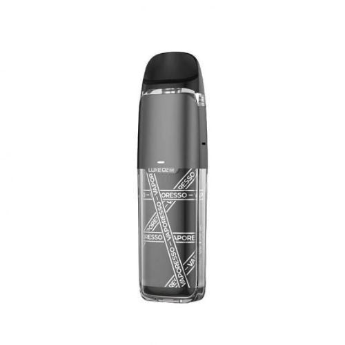 Vaporesso Luxe Q2 SE Pod Kit in Fashion Black – compact and stylish pod vape with an easy side-fill design, and COREX heating tech for rich, consistent flavor delivery