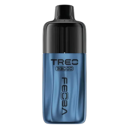 Feoba Treo 33K Pod Kit in Blue Slush flavor – sleek vape device with up to 33,000 puffs.