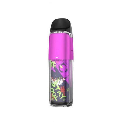 Vaporesso Luxe Q2 SE Pod Kit in Graffiti Pink – compact and stylish pod vape with an easy side-fill design, and COREX heating tech for rich, consistent flavor delivery.