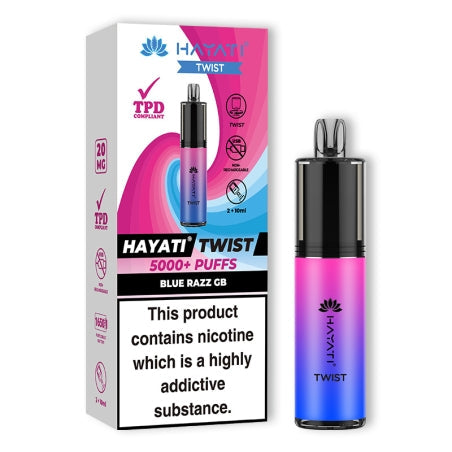 HAYATI TWIST 5000 Prefilled Vape Pod Kit