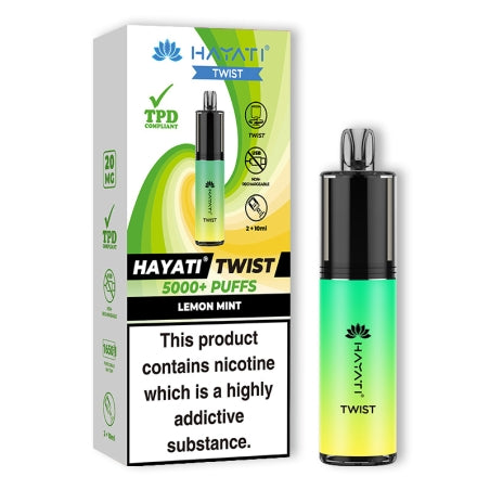 HAYATI TWIST 5000 Prefilled Vape Pod Kit