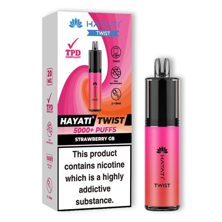 HAYATI TWIST 5000 Prefilled Vape Pod Kit