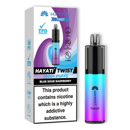 HAYATI TWIST 5000 Prefilled Vape Pod Kit