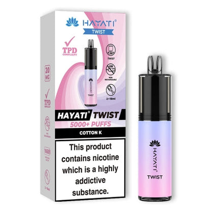 HAYATI TWIST 5000 Prefilled Vape Pod Kit