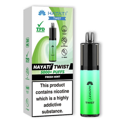 HAYATI TWIST 5000 Prefilled Vape Pod Kit