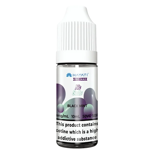 Hayati Pro Max Black Mint Nic Salt Vape Juice
