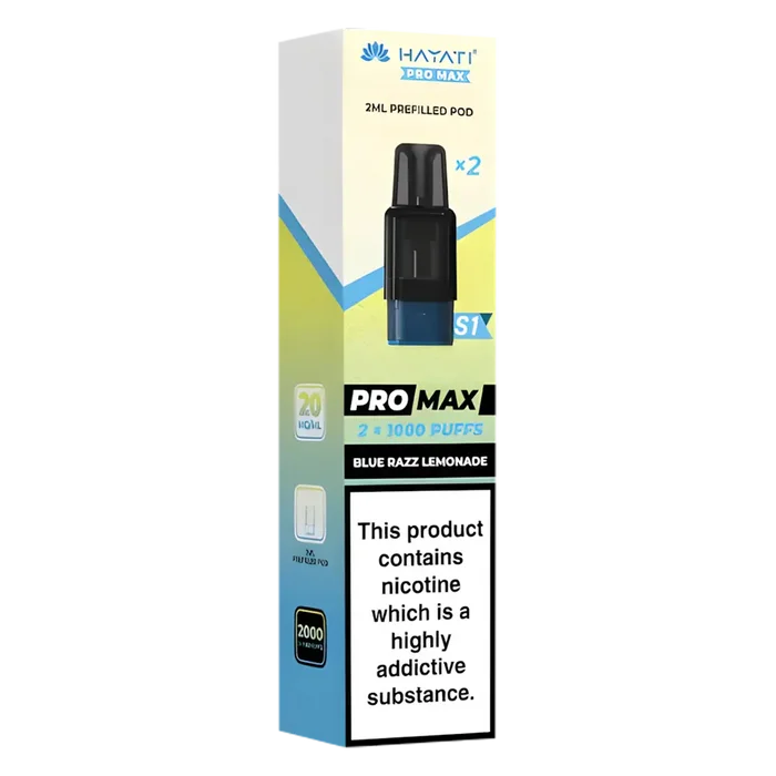 Hayati Pro Max S1 Prefilled Pods