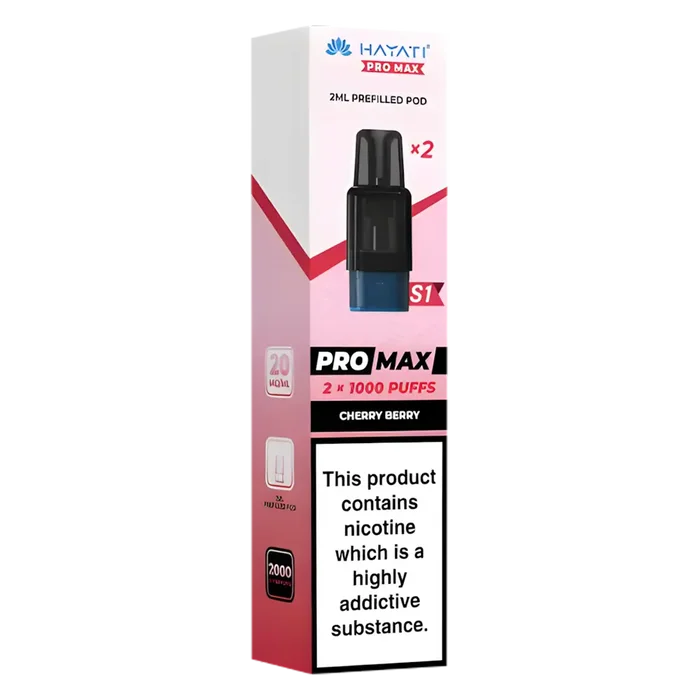Hayati Pro Max S1 Prefilled Pods