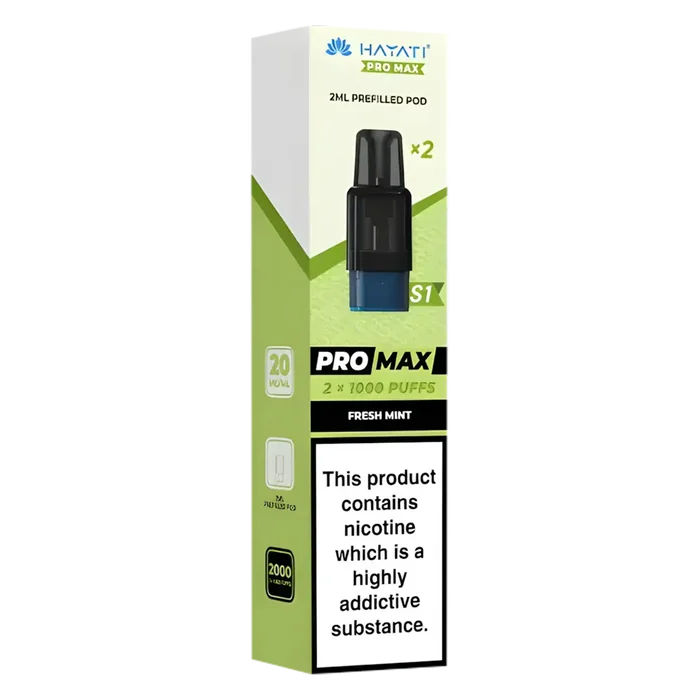 Hayati Pro Max S1 Prefilled Pods