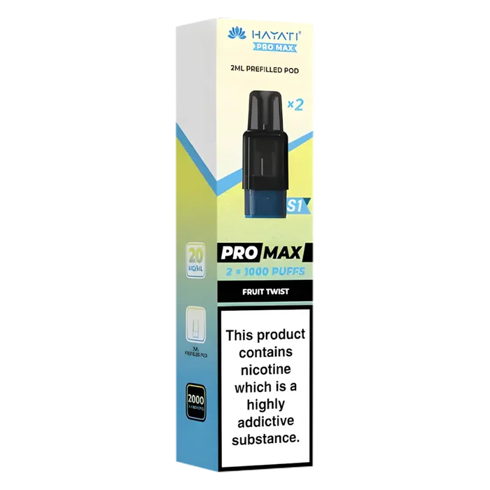 Hayati Pro Max S1 Prefilled Pods