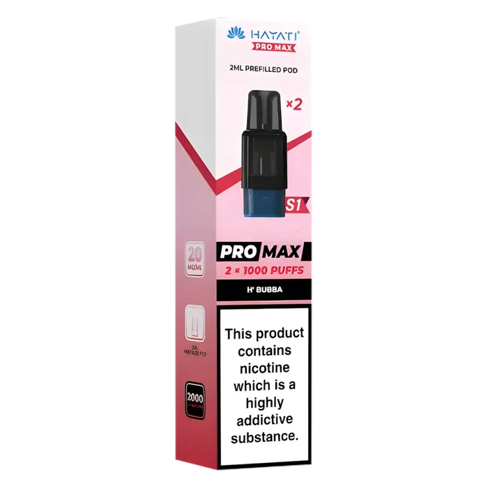 Hayati Pro Max S1 Prefilled Pods