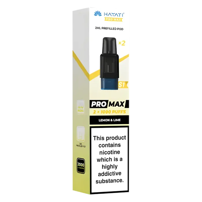 Hayati Pro Max S1 Prefilled Pods